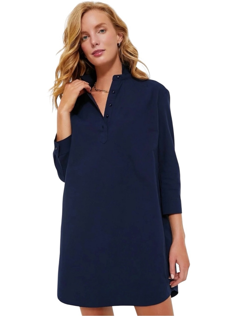 Pomander Place Polly Cotton Shirt Dress